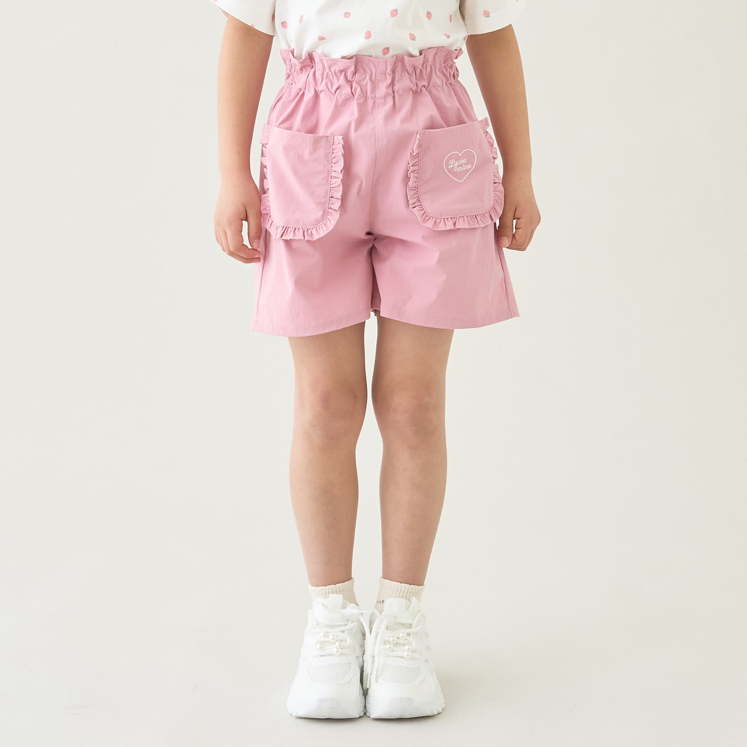 【スクール対応】【水陸両用】フリルポケット付きショートパンツ