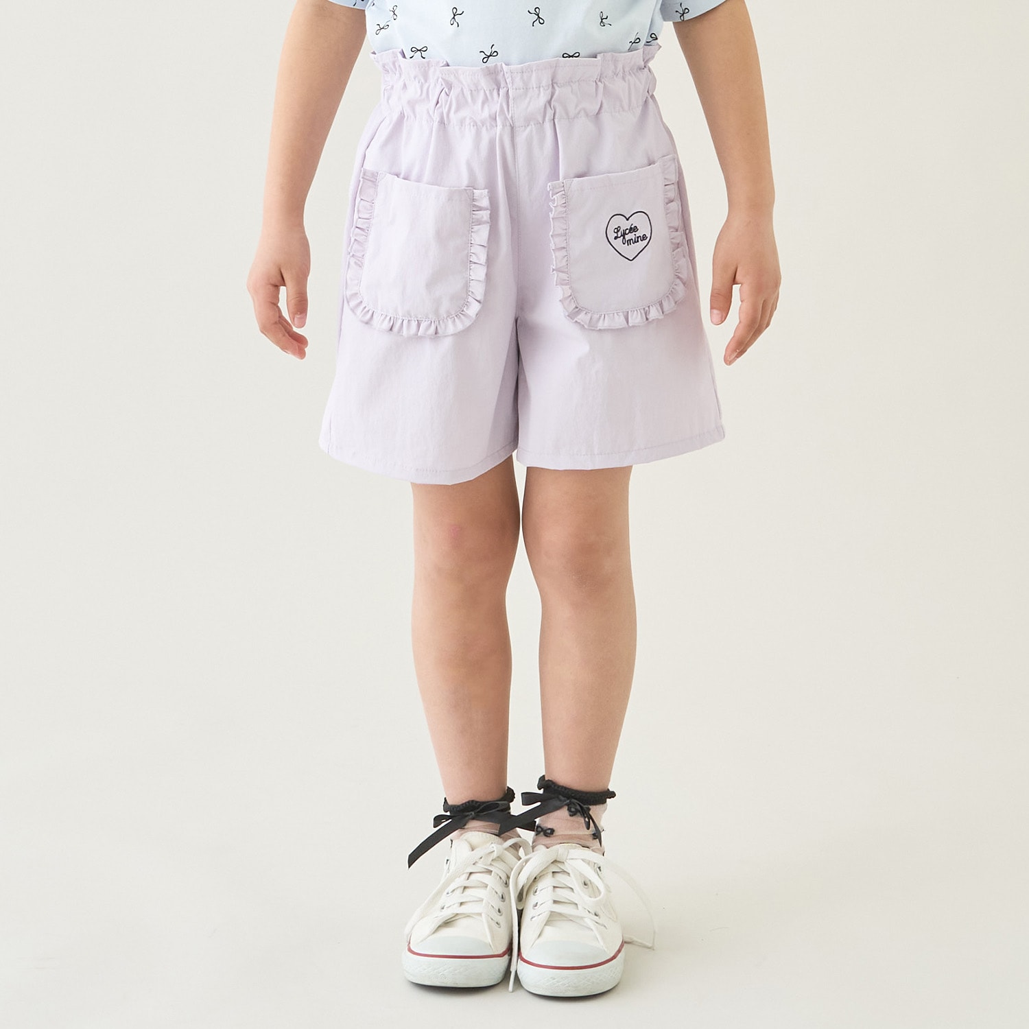 【スクール対応】【水陸両用】フリルポケット付きショートパンツ