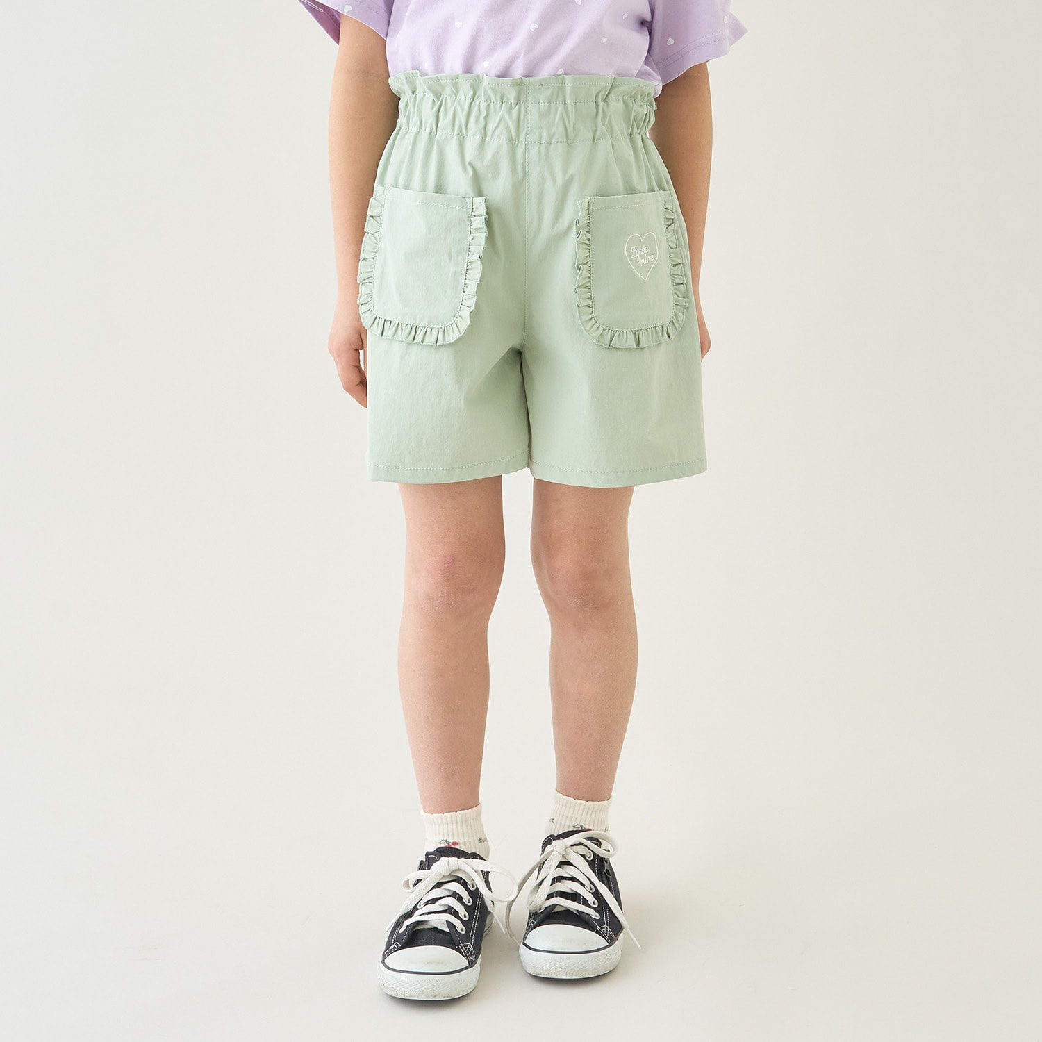 【スクール対応】【水陸両用】フリルポケット付きショートパンツ