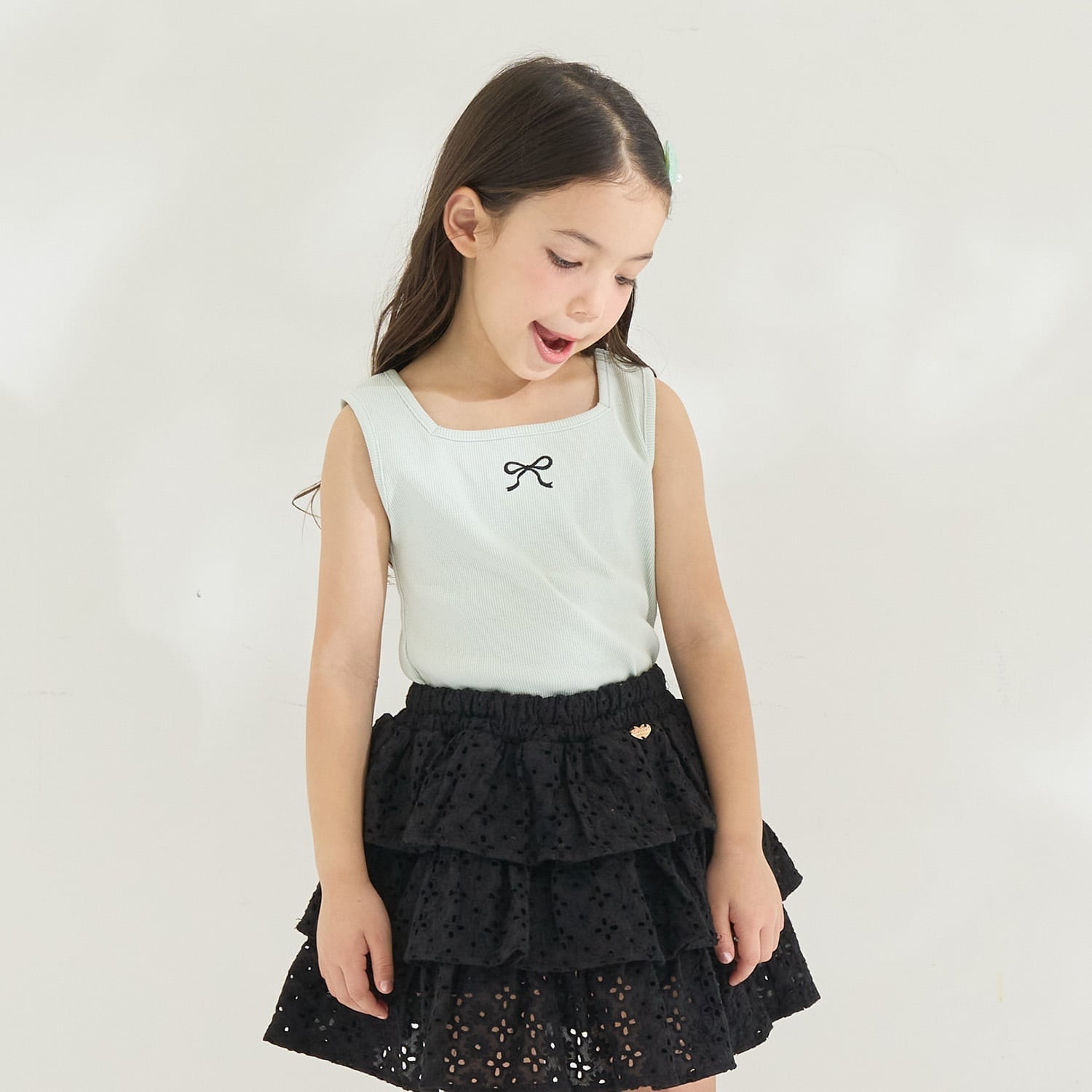 【どちらが前でもOK】デザインタンクトップ