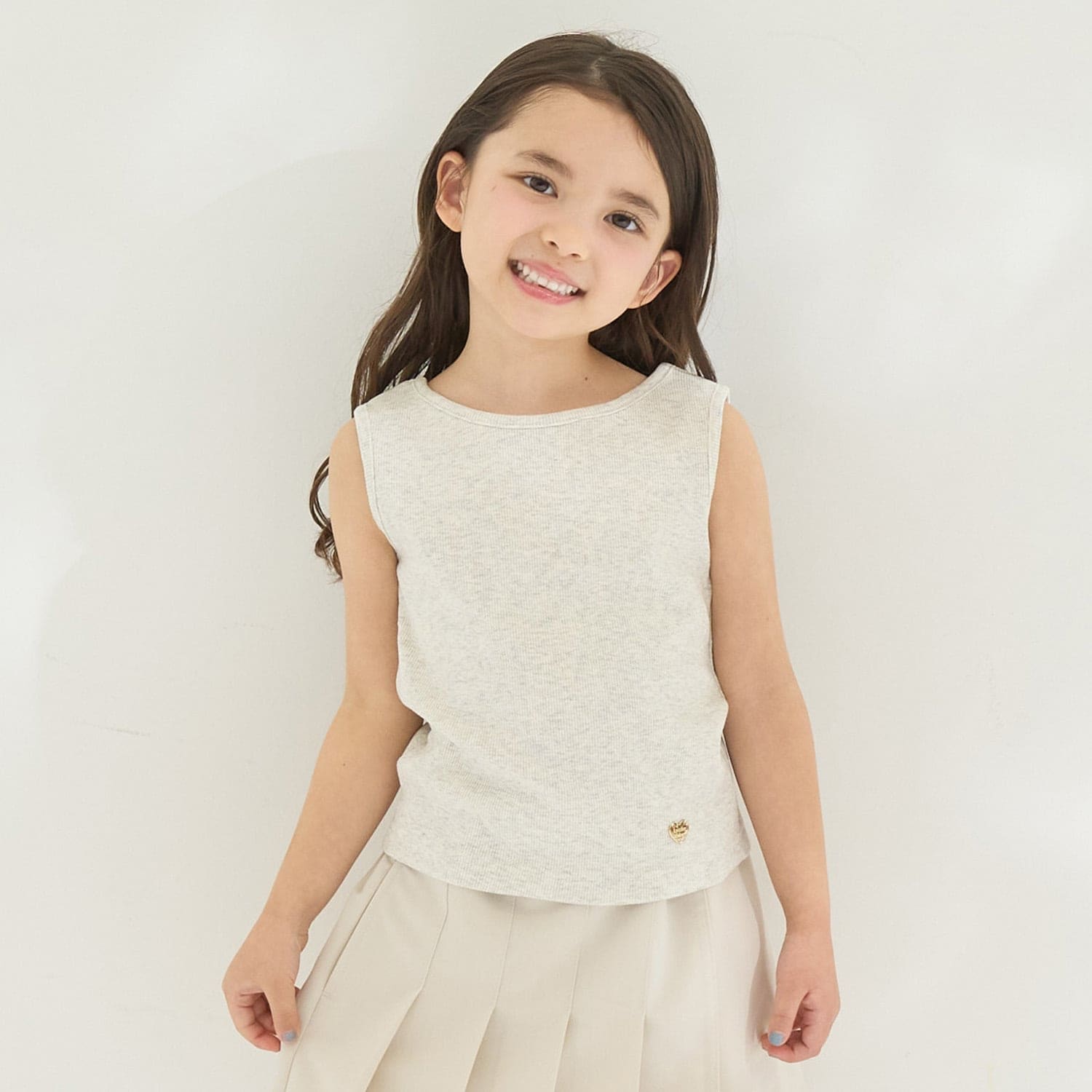 【どちらが前でもOK】デザインタンクトップ