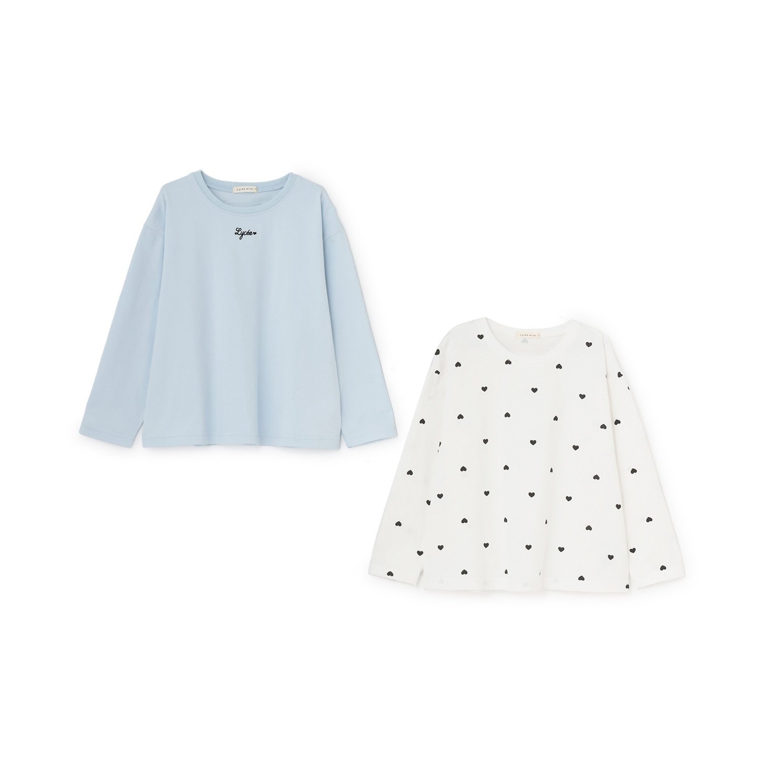 【スクール対応】AラインTシャツ(２枚セット)