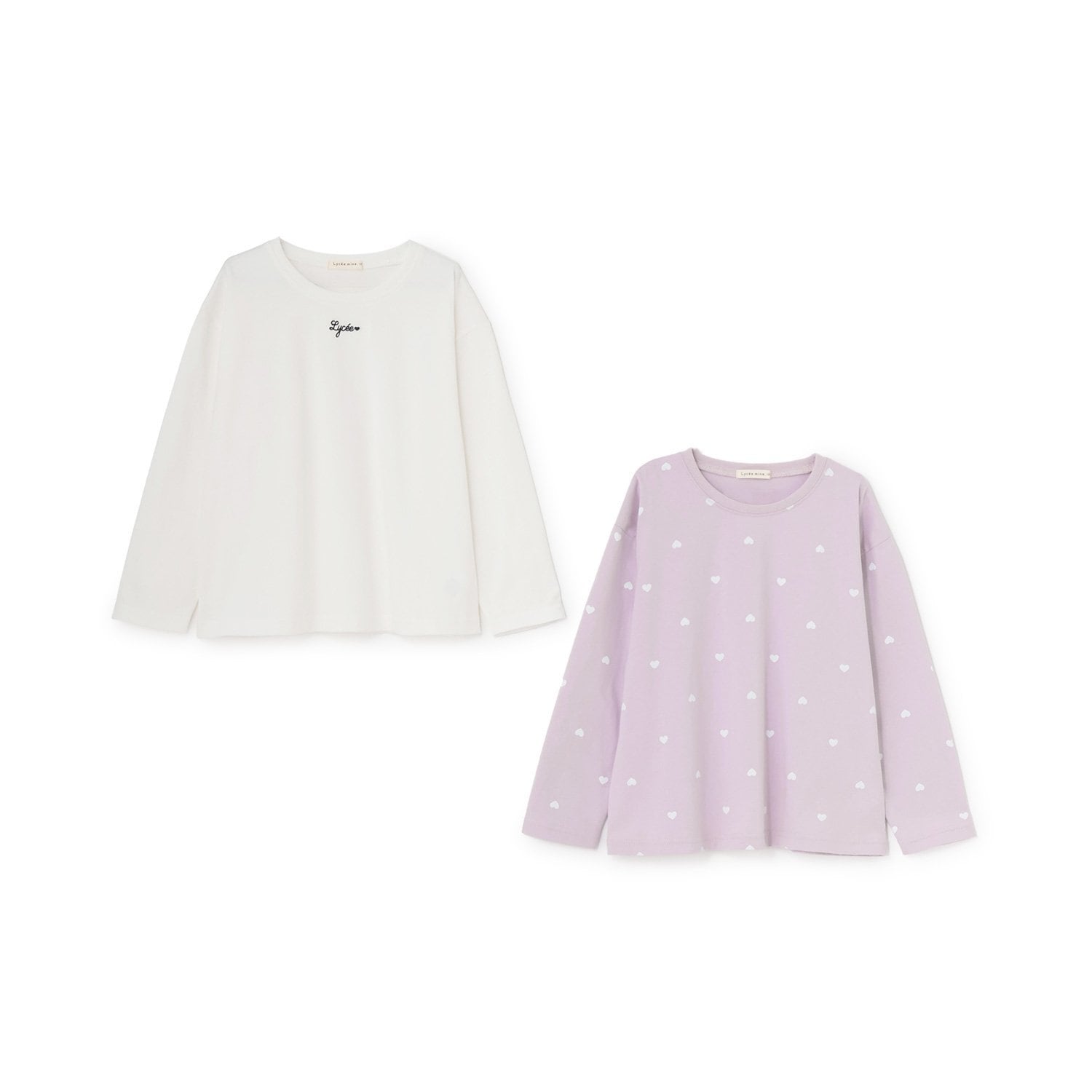 【スクール対応】AラインTシャツ(２枚セット)