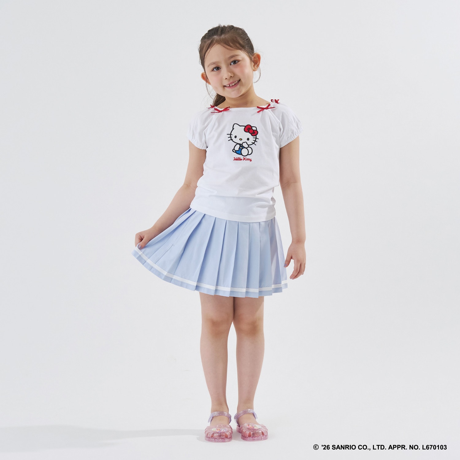 【予約/6月中旬~下旬入荷予定】【安心/インパン付き】【熱をブロック】プリーツスカート