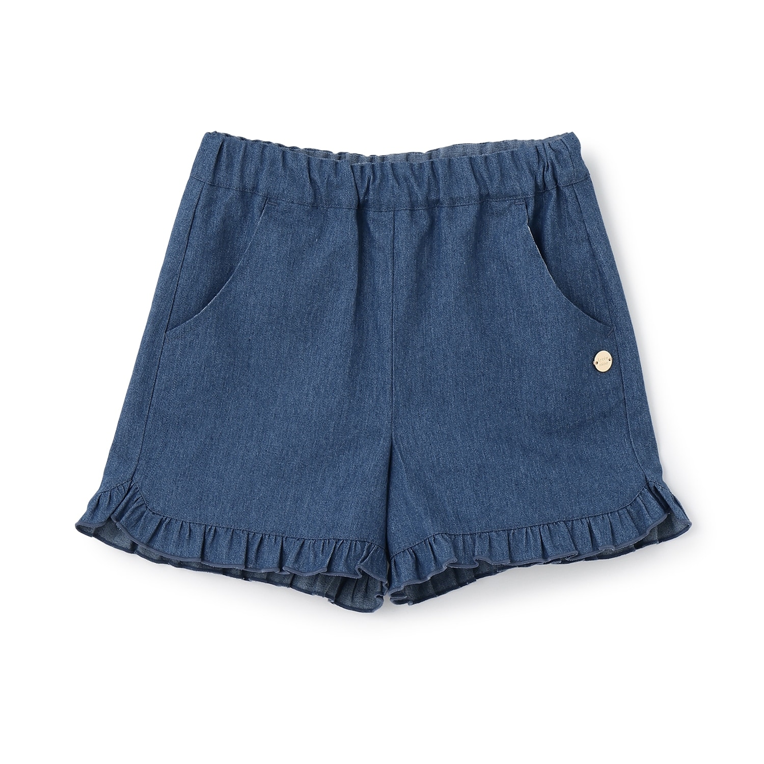 【予約/6月下旬~7月上旬入荷予定】ベーシック裾フリルショートパンツ