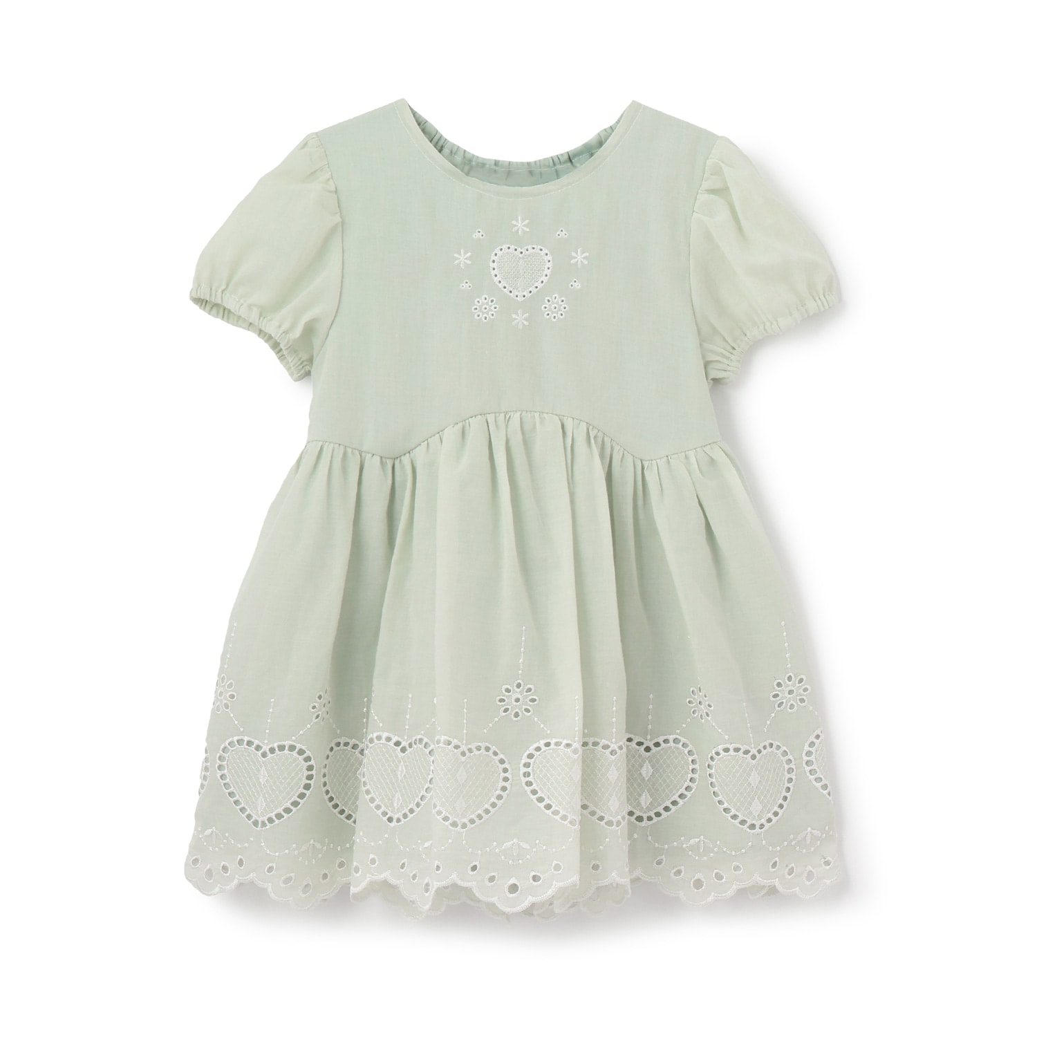 【予約/6月下旬~7月上旬入荷予定】【綿100%】カットワークレースチュニック