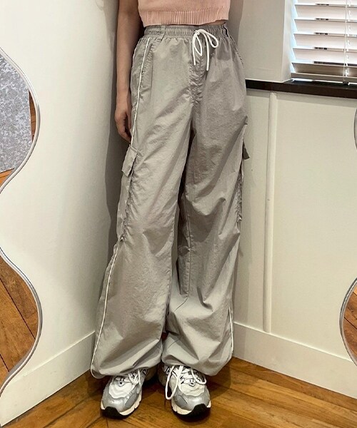 HTH peach skin line pants（パンツのみ） セール】 【セットアップ対応】 ピーチスキン マルチカラー切替