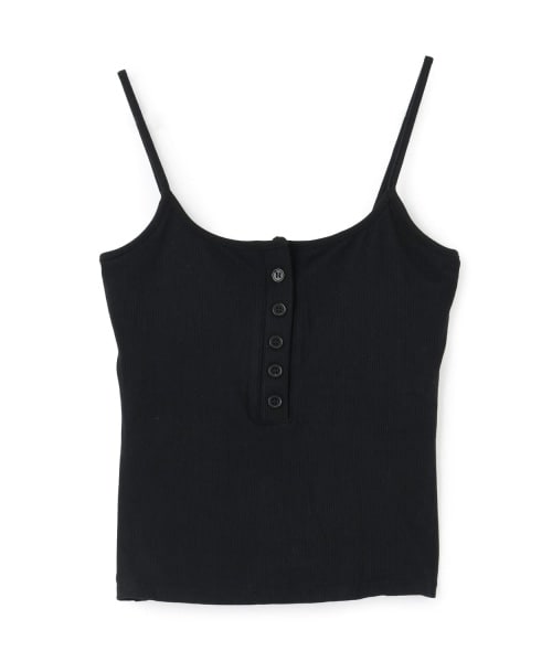 ボタンリブキャミソール