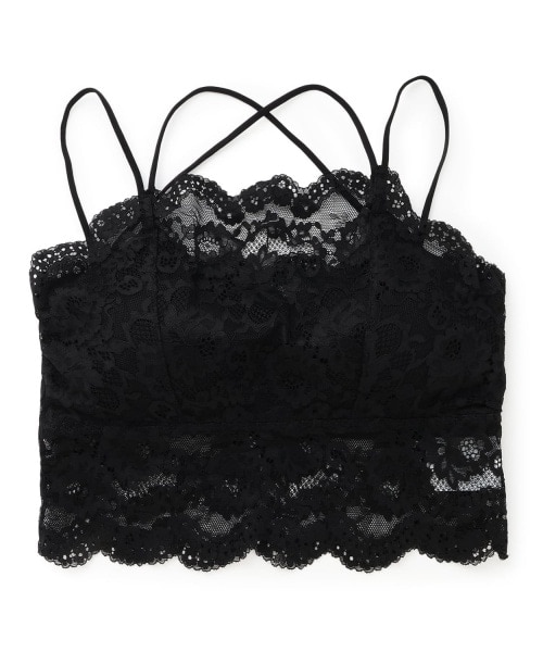 フラワーレースキャミソール