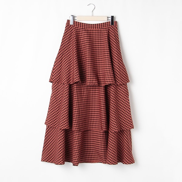 【リンク】3段ペプラムスカート