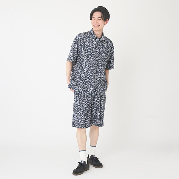 【AJUGA.リンク】UNISEXハーフパンツ（大人サイズ）