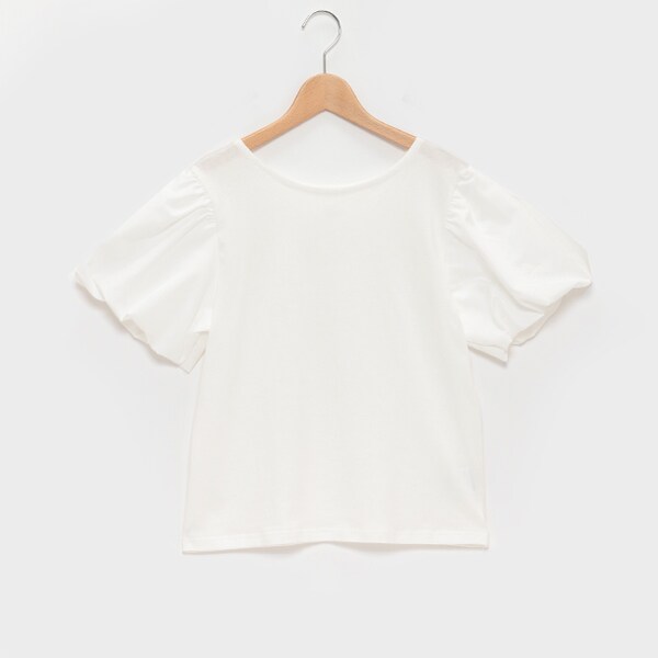 【LADIES】バルーン袖カットTee