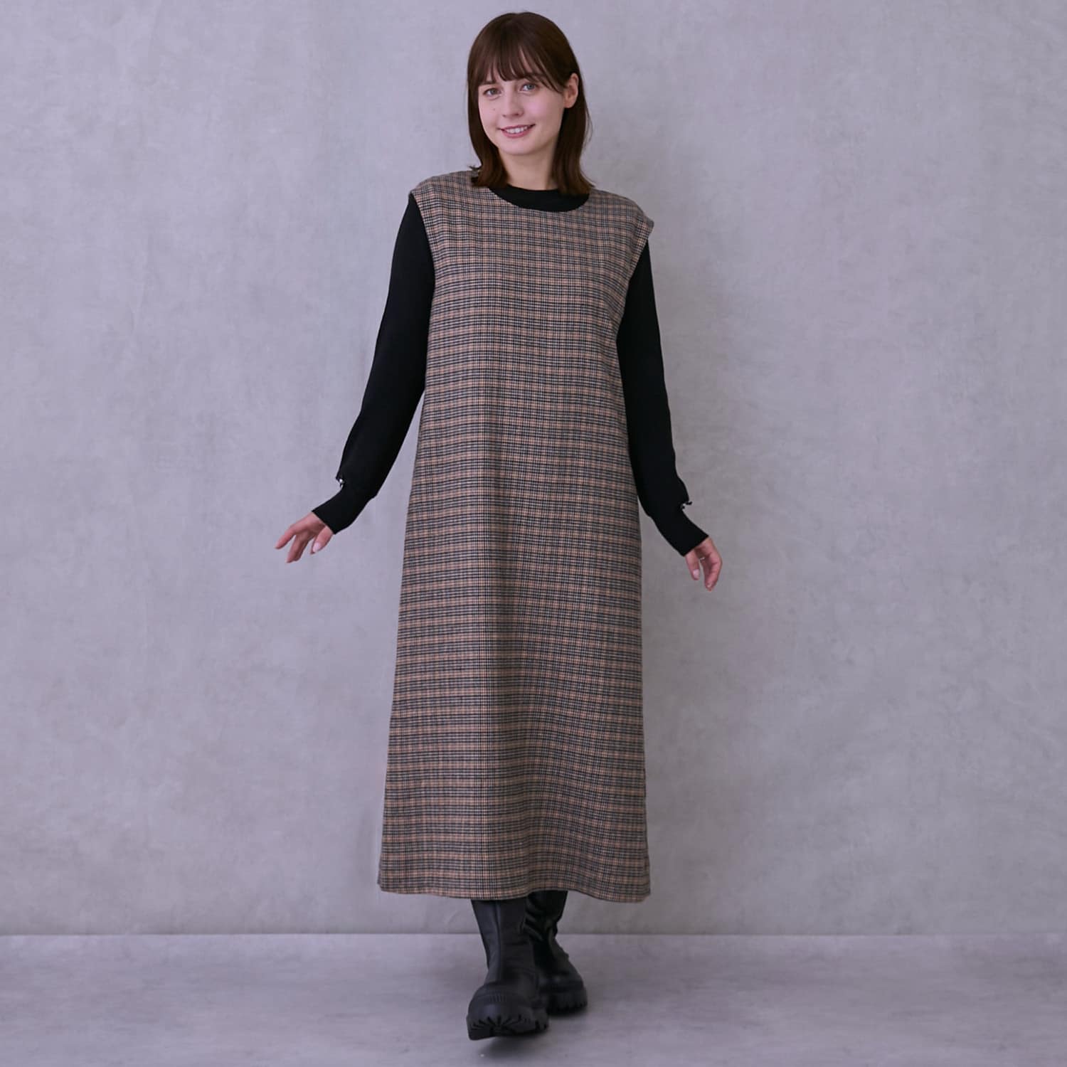 【リンク】リボンジャンパースカート