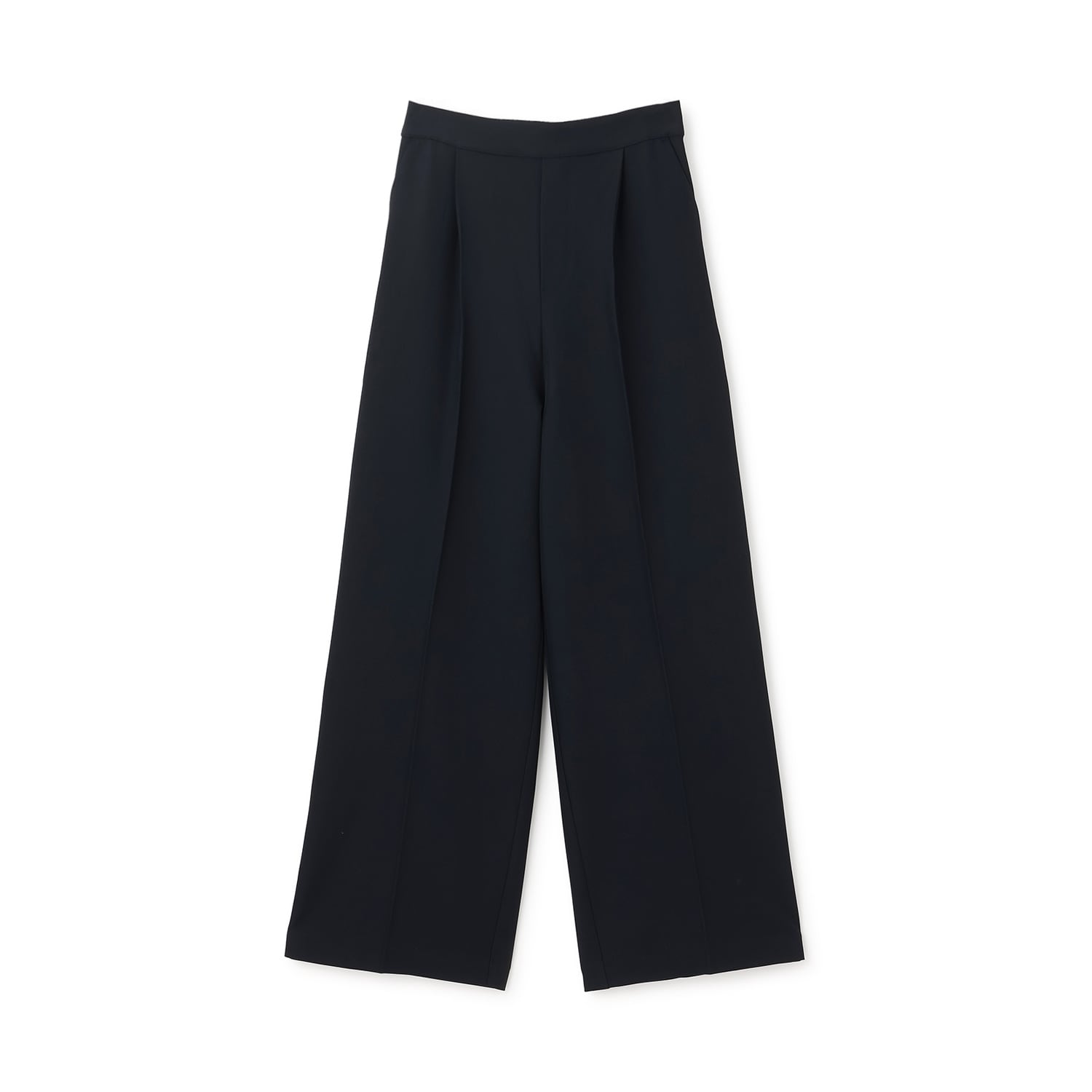 センタープレスワイドパンツ