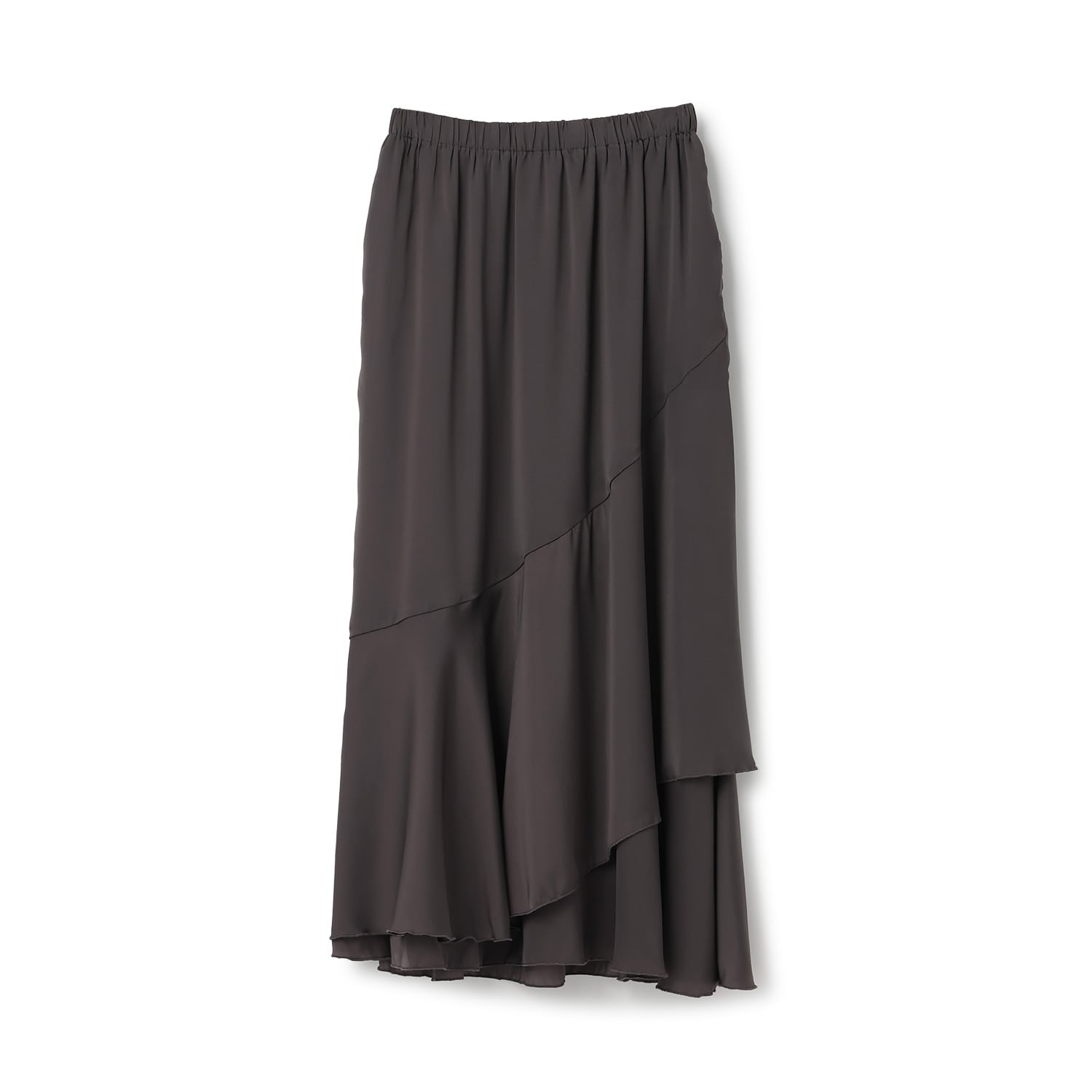 サテンスカート