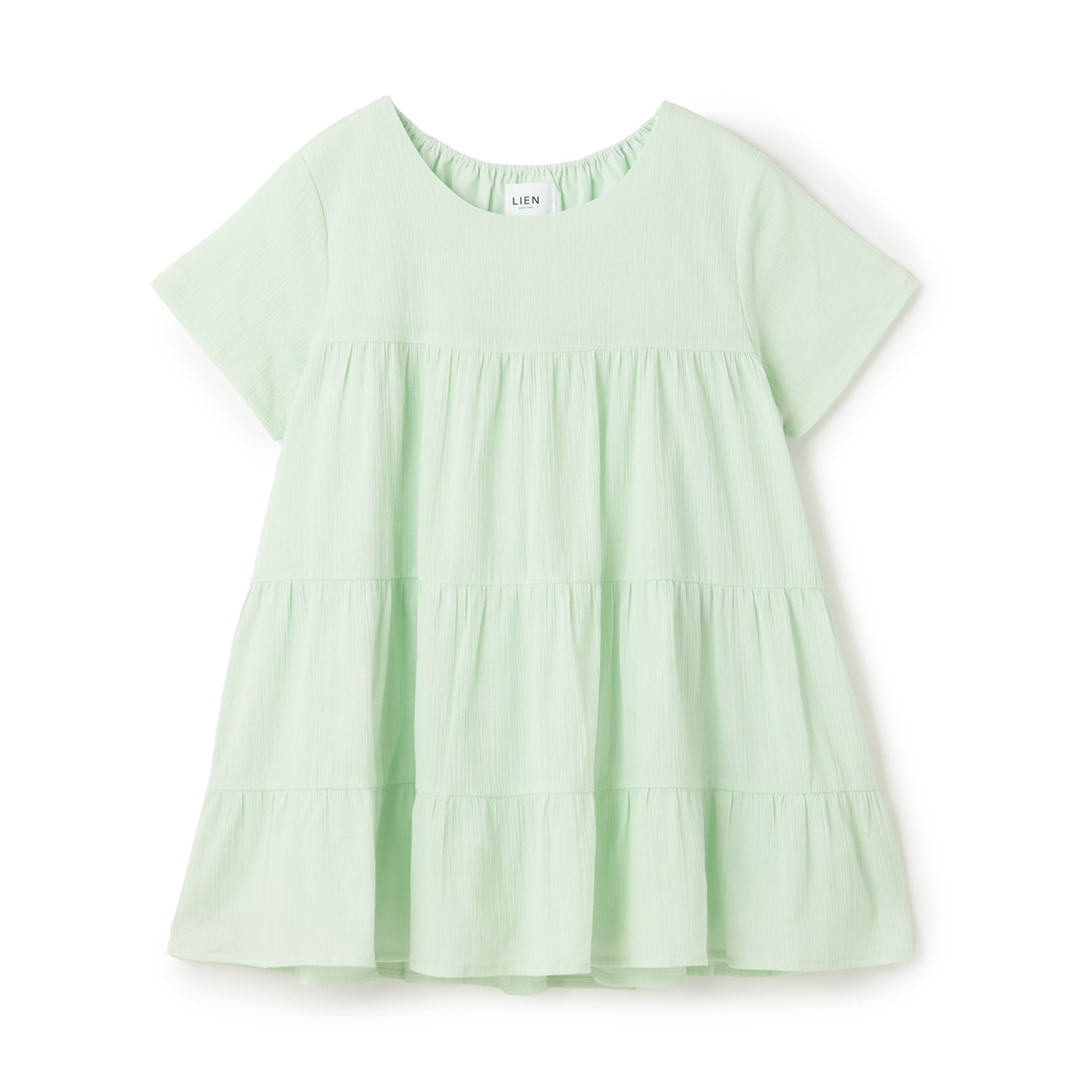 【リンク/冷感/スマイル】楊柳チュニック