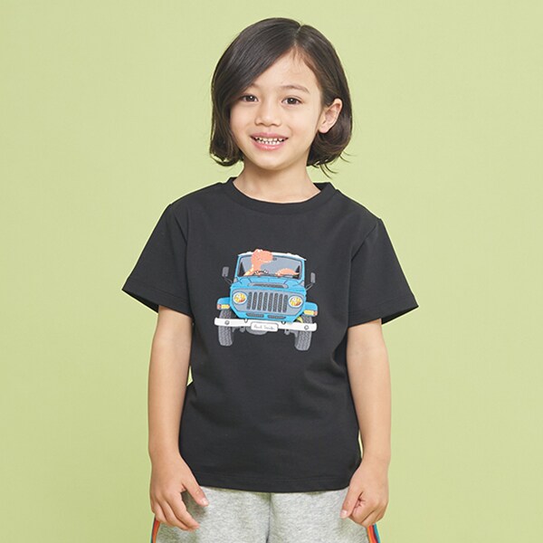 ベビーDINO 4WDTシャツ(80cm 黒): ベビー - ナルミヤ オンライン