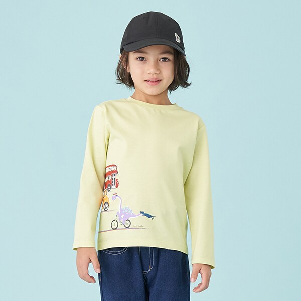 自転車DINO長袖Tシャツ