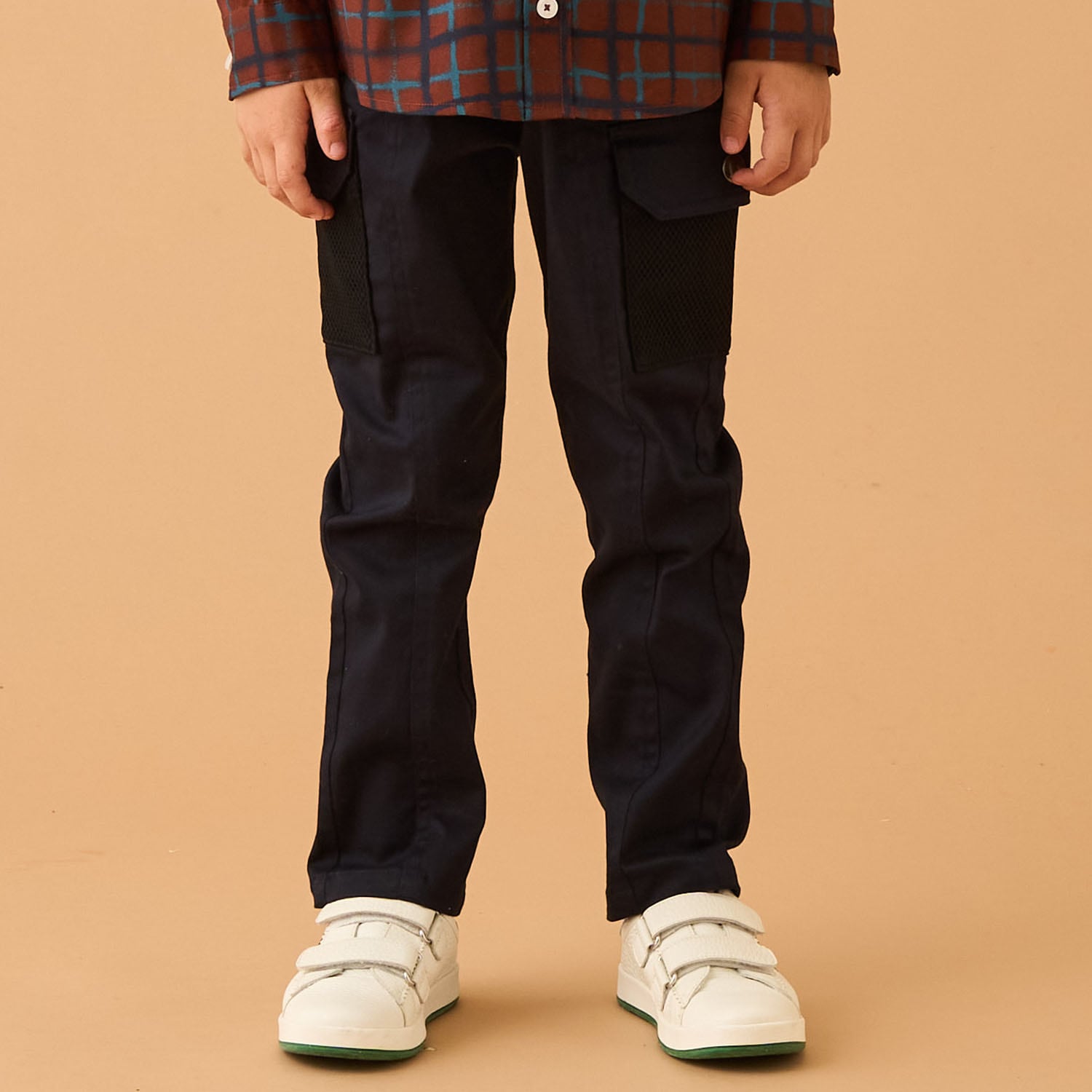 メッシュポケットカーゴロングパンツ