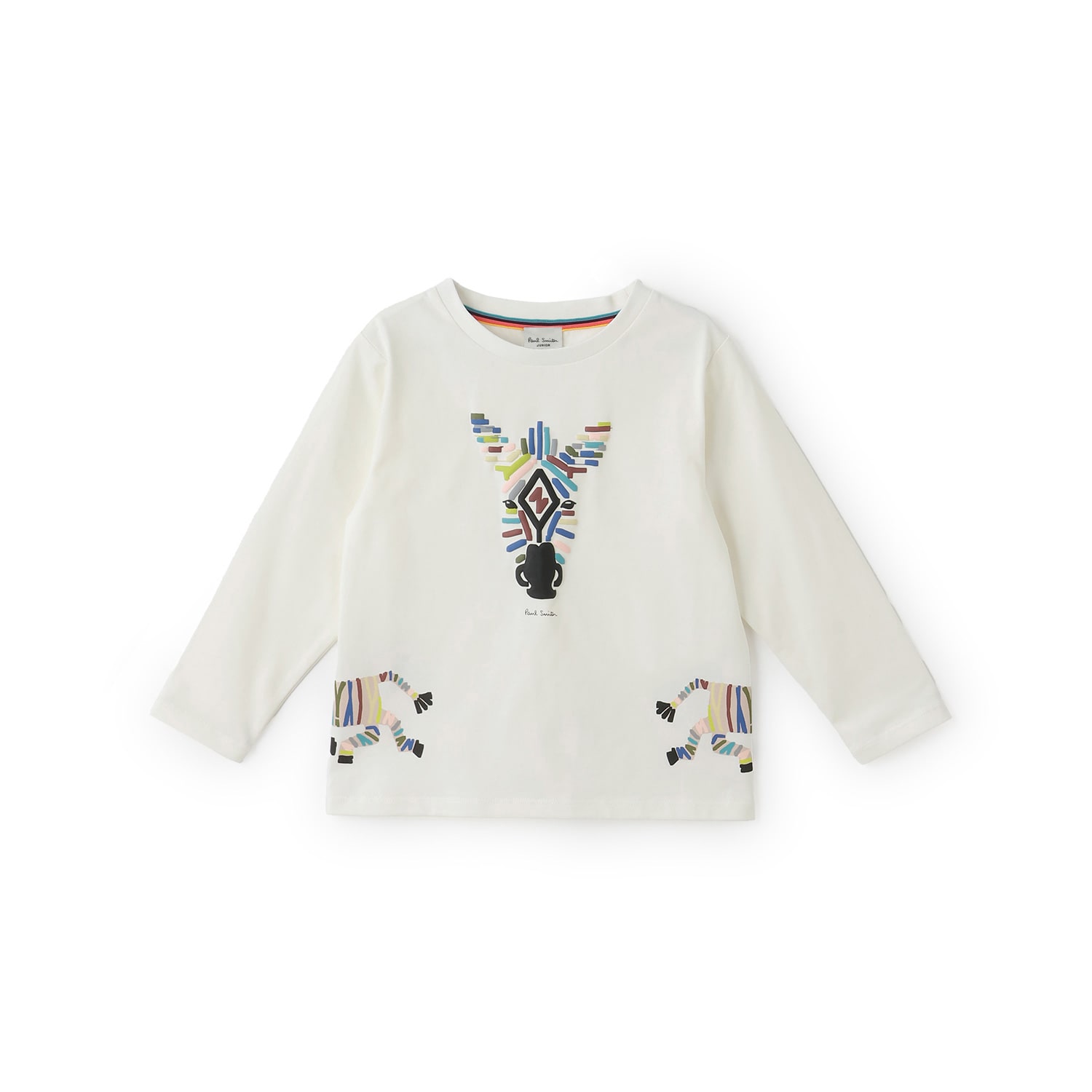 ゼブラフェイス長袖Tシャツ