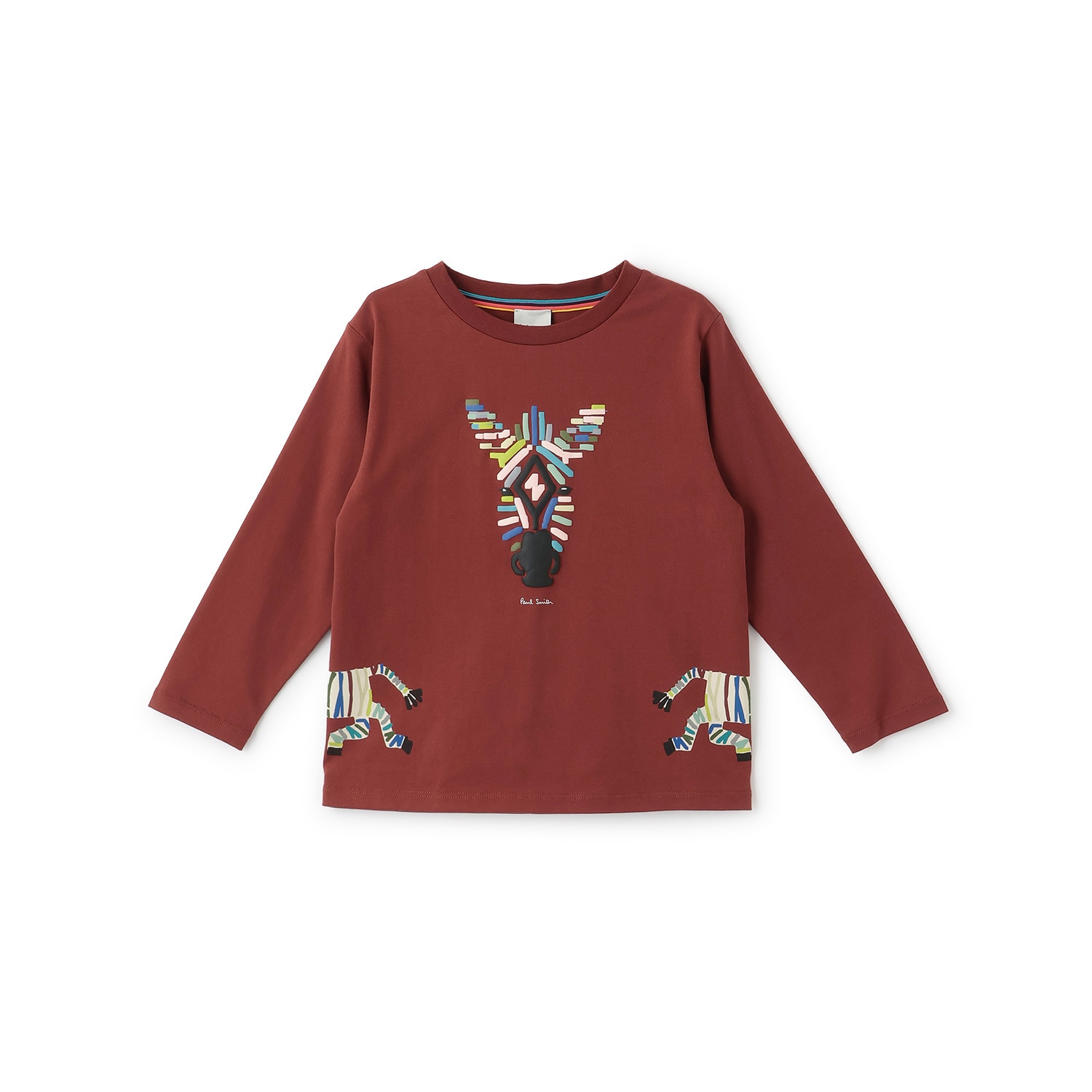 ゼブラフェイス長袖Tシャツ