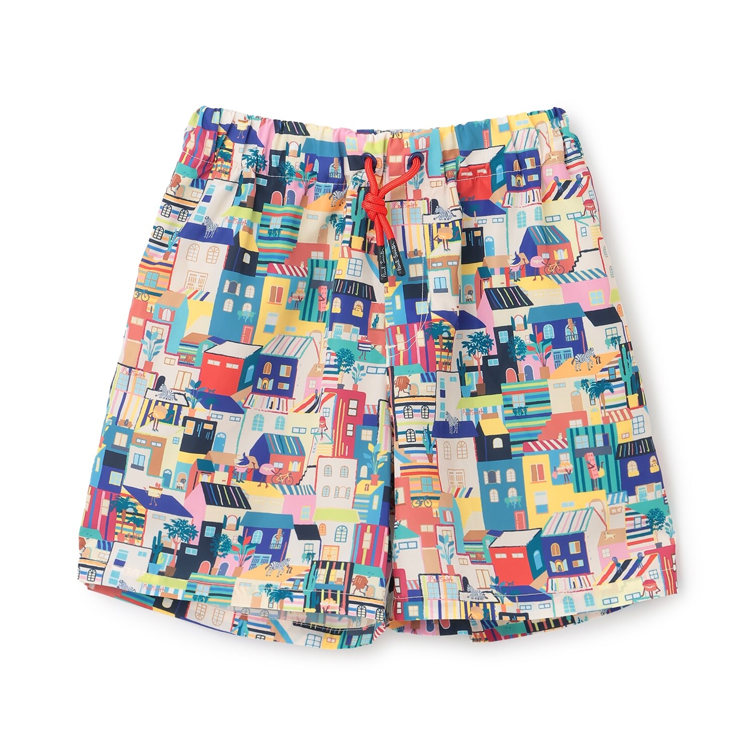 水陸両用総柄ハーフパンツ