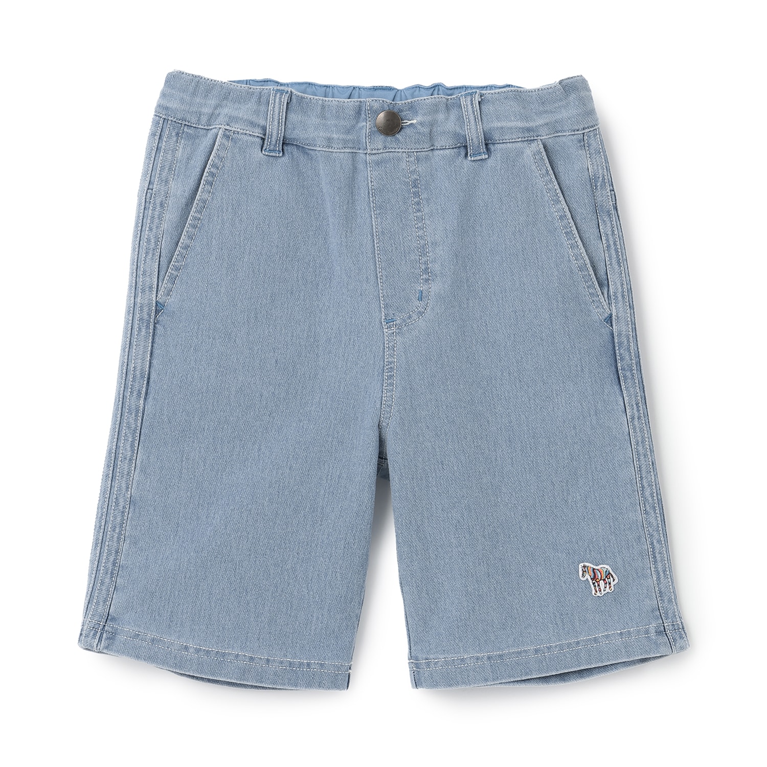 カットデニムハーフパンツ