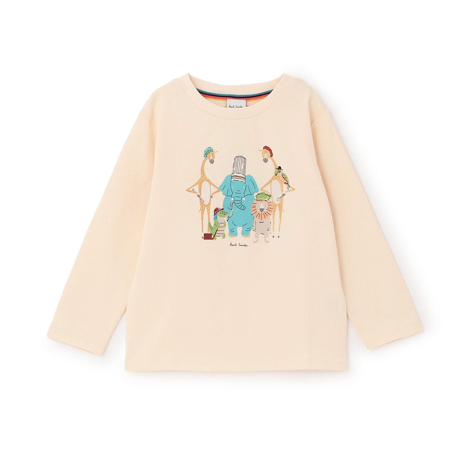 ハットアニマル長袖Tシャツ