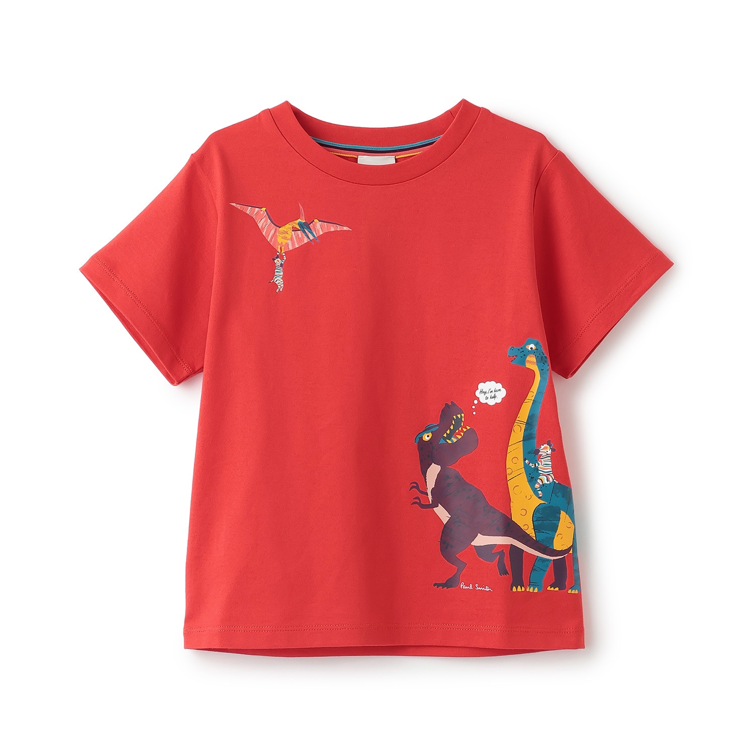 恐竜ゼブラ半袖Tシャツ(90cm 赤): キッズ - ナルミヤ オンライン公式サイト