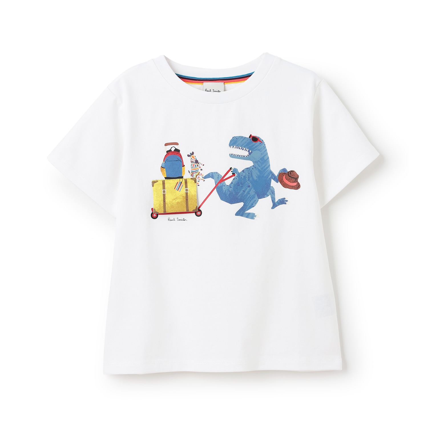 旅行恐竜半袖Tシャツ