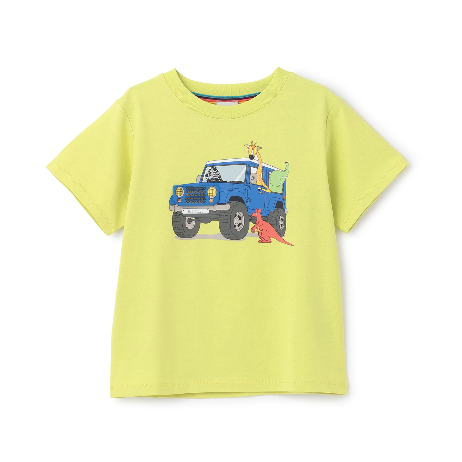 サファリカーアニマル半袖Tシャツ