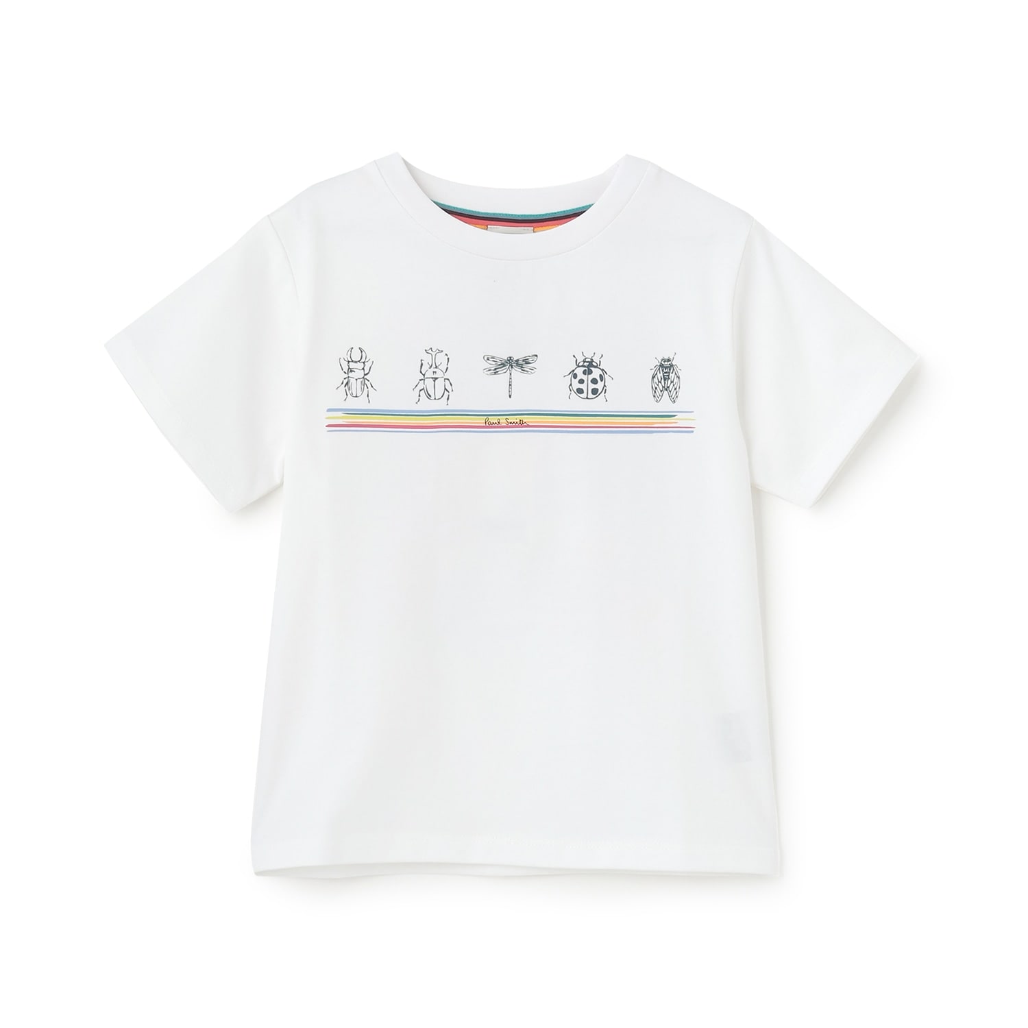 落書き昆虫半袖Tシャツ