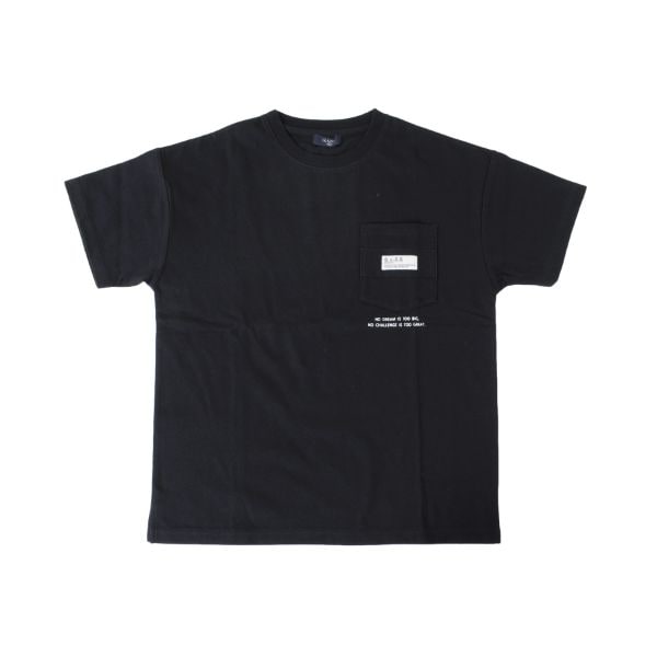 天竺・接触冷感ドロップショルダー胸ポケット半袖Ｔシャツ