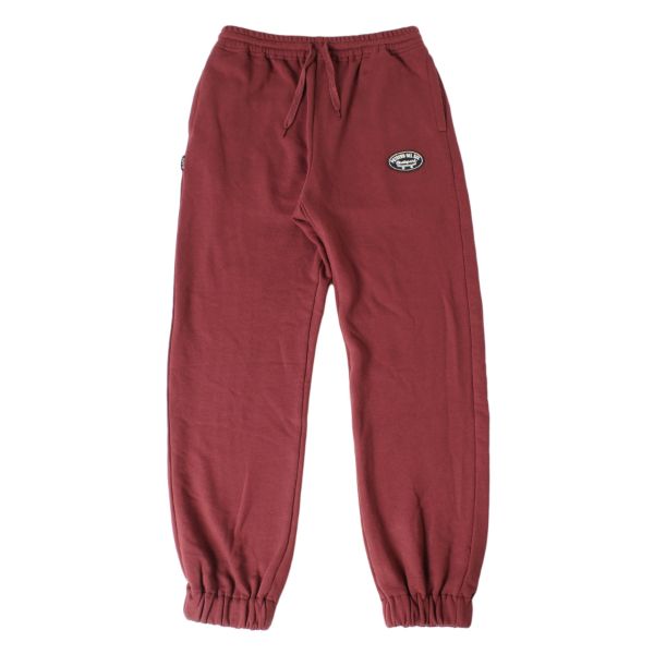 [ワイドテーパード]裏毛・刺繍ワッペンパンツ【セットアップ対応】