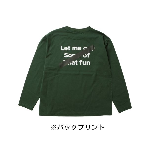 天竺・アソートプリント長袖Tシャツ