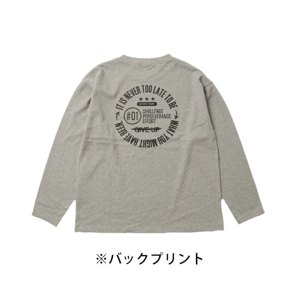 天竺・アソートプリント長袖Tシャツ