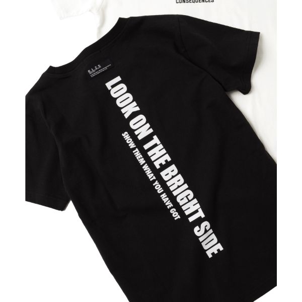 【SKIN/スキン】 BACK PRINT Tシャツ　黒