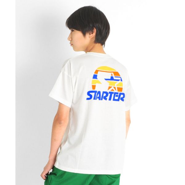 【STARTER】バックプリント半袖Tシャツ