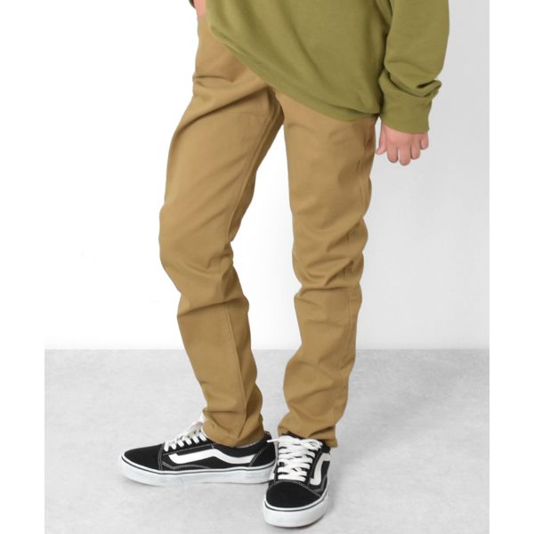 カラーツイルスリムパンツ