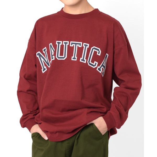 【NAUTICA】フロントロゴTシャツ