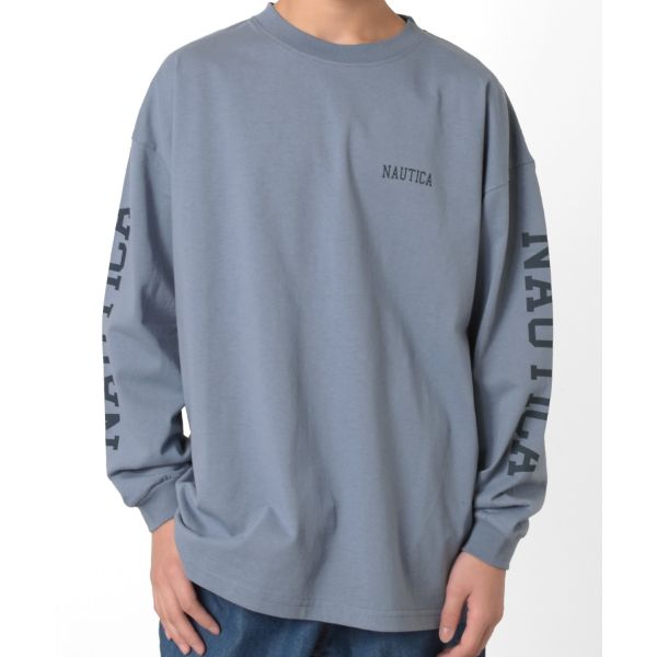 【NAUTICA】袖ロゴTシャツ