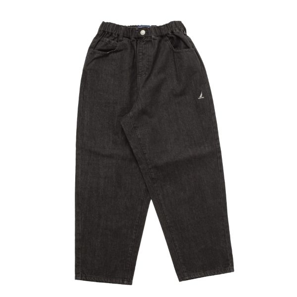 NAUTICA/Double Waist Distressed Baggy Curve Denim｜Daytona