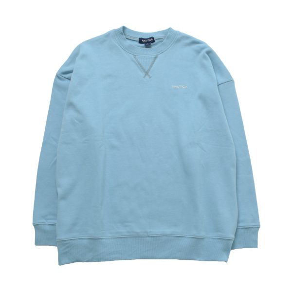 【NAUTICA】ワンポイントトレーナー