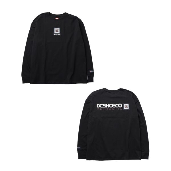 【DC】プリントビッグ長袖Tシャツ