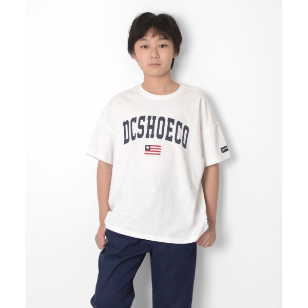 【DC】アーチロゴプリントビッグ半袖Tシャツ