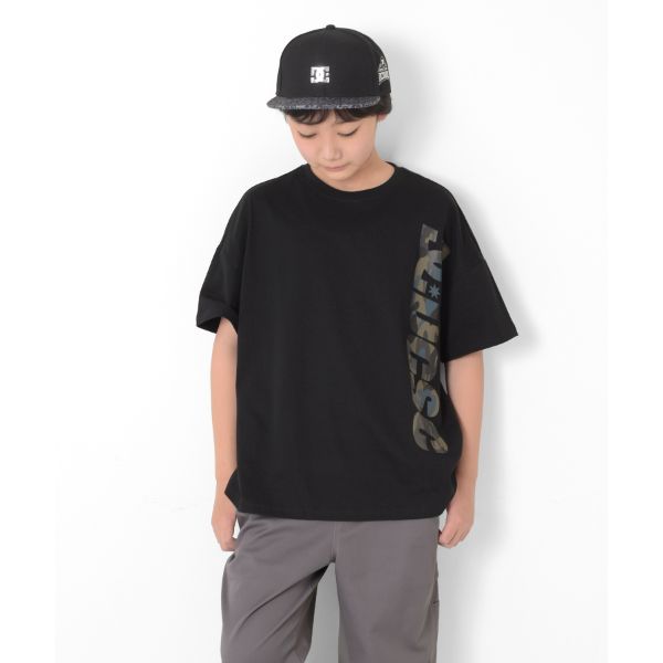 【DC】縦ロゴプリントビッグ半袖Tシャツ