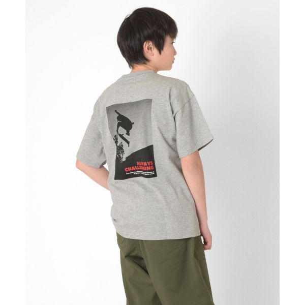 【接触冷感】アソートバックフォトプリント半袖Tシャツ