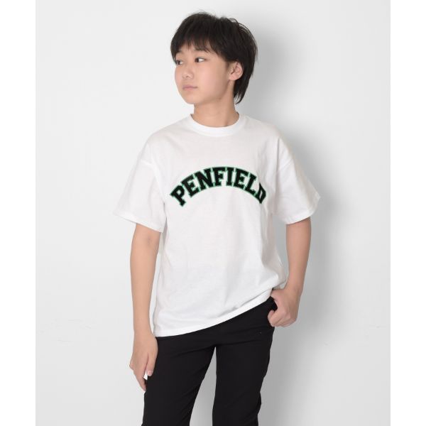 【Penfield】【接触冷感】アーチロゴプリント半袖Tシャツ