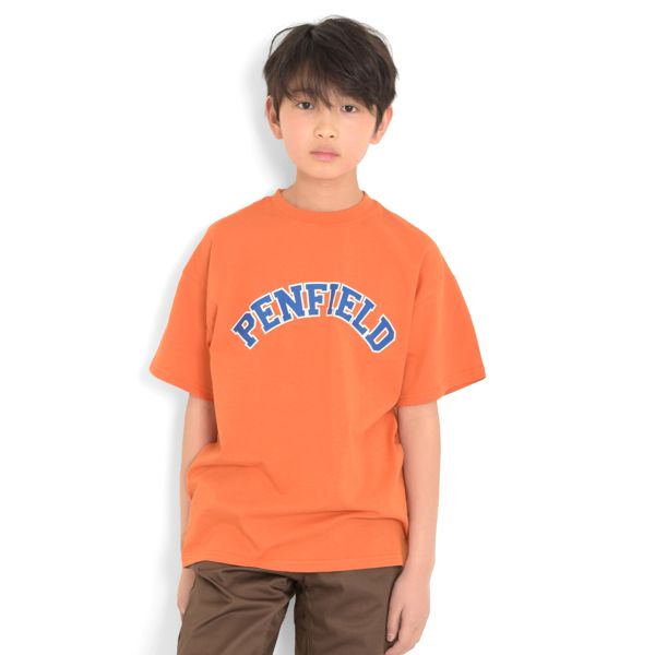 【Penfield】【接触冷感】アーチロゴプリント半袖Tシャツ