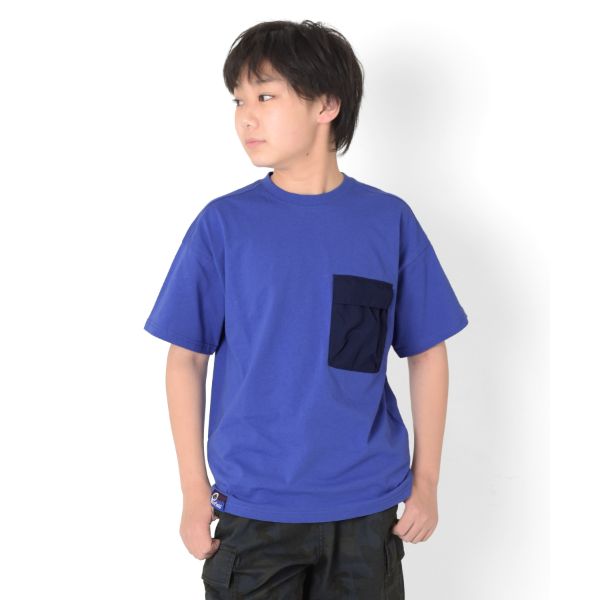【大人向けサイズあり】【Penfield】【接触冷感】フラップポケット半袖Tシャツ